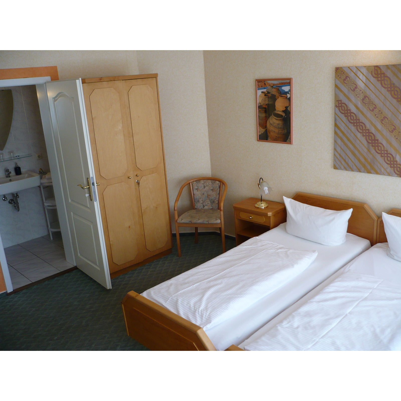 Familienzimmer in der Pension Chez Fasan