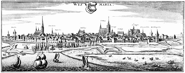 Wismar um 1640